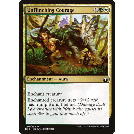 Unflinching Courage - Foil