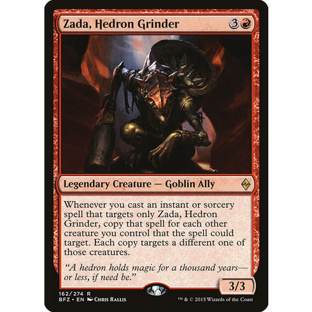 Zada, Hedron Grinder