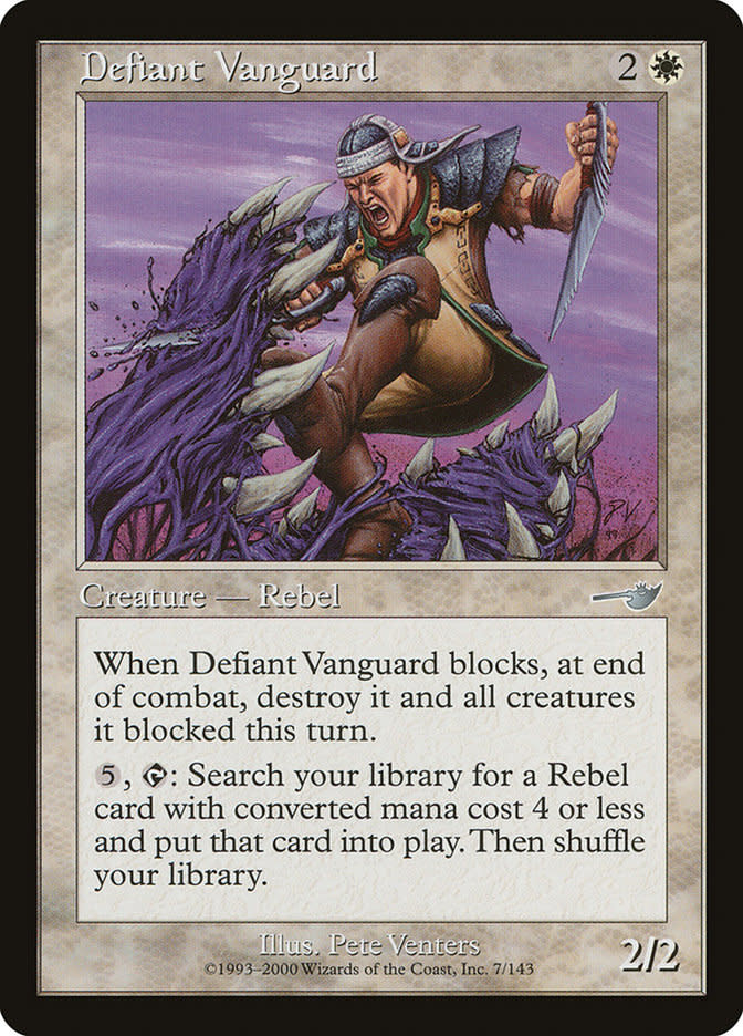 Defiant Vanguard - Foil