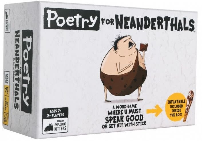 Poetry for Neanderthals card game