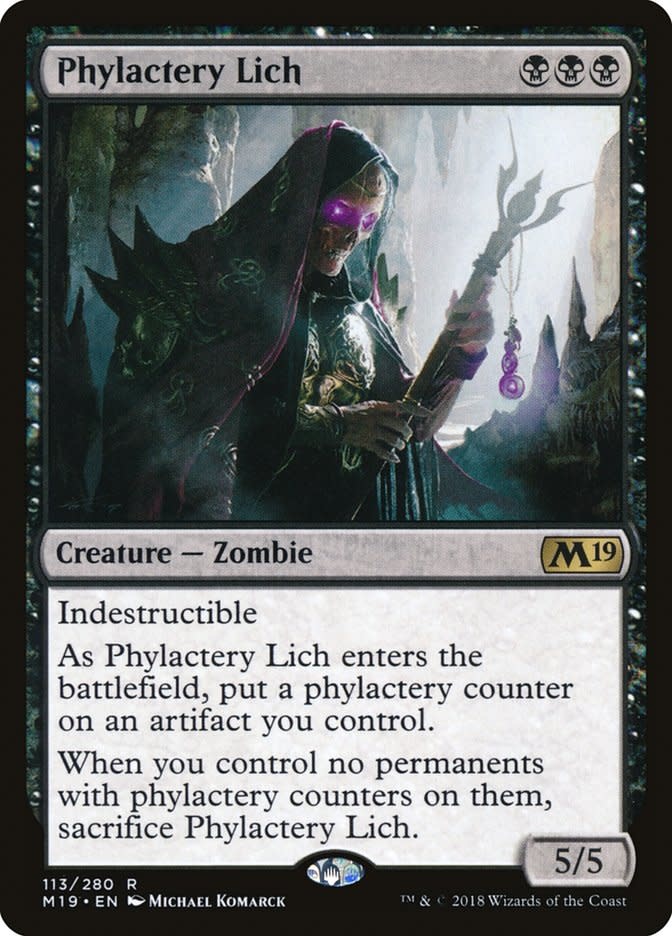 Phylactery Lich - Foil