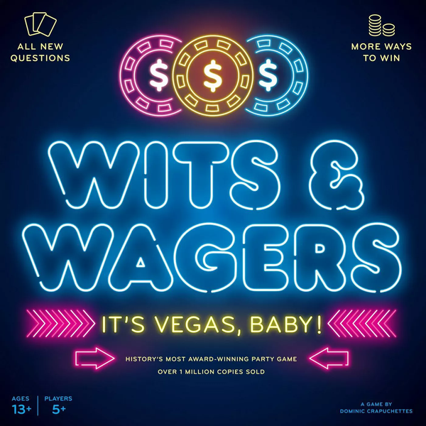 Wits & Wagers It's Vegas Baby party game