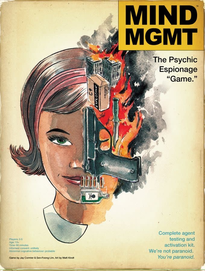 PREORDER - Mind MGMT: The Psychic Espionage "Game" - Retail Edition