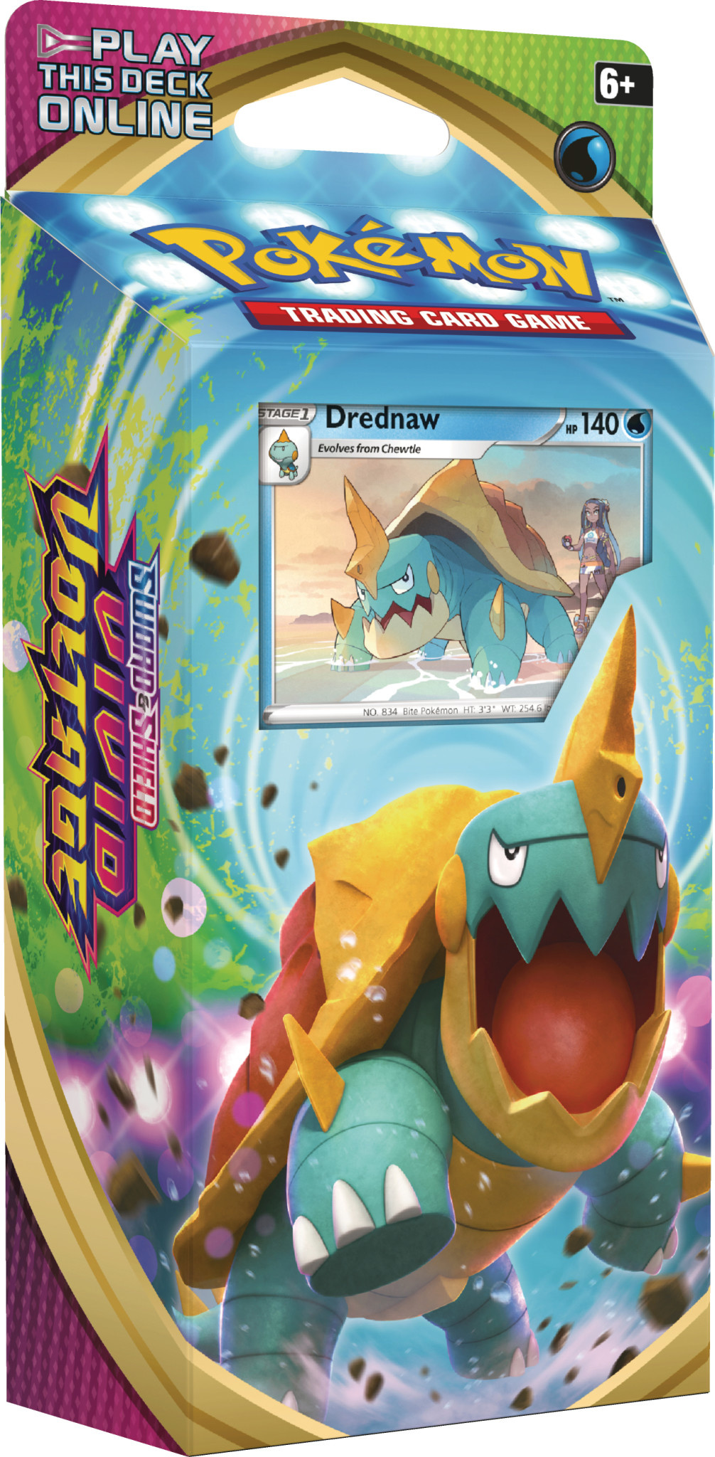 Pokemon Theme Deck Vivid Voltage Drednaw Rain City Games