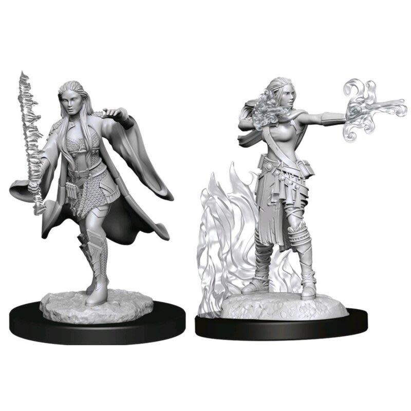 D&D Unpainted Minis - Warlock/Sorcerer (Female)