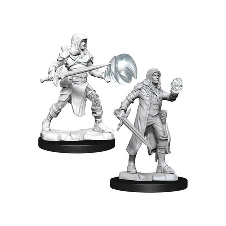 D&D Unpainted Minis - Multiclass Fighter and Wizard (Male)