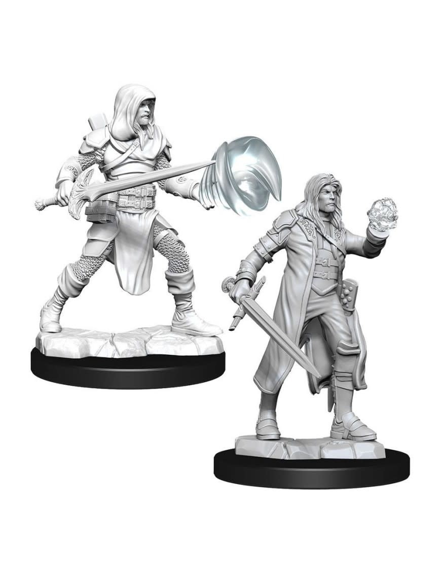 D&D Unpainted Minis - Fighter/Wizard (Male)