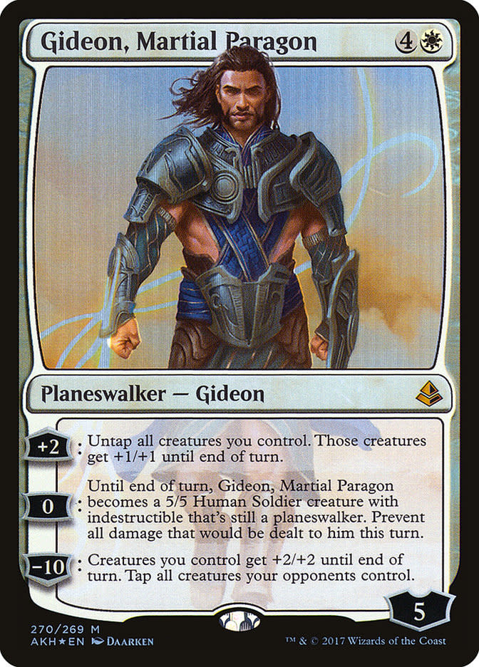 Gideon, Martial Paragon - Foil - Planeswalker Deck Exclusive