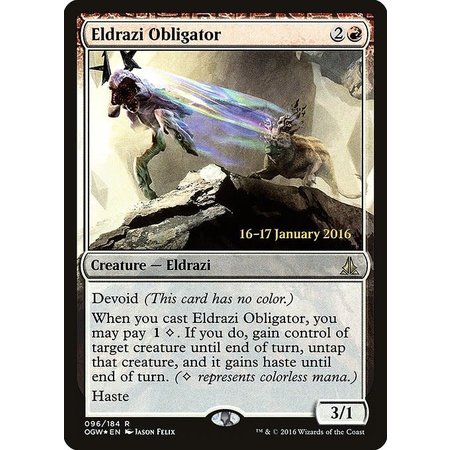 Eldrazi Obligator - Foil - Prerelease Promo