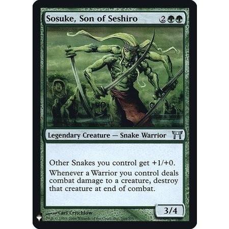 Sosuke, Son of Seshiro - Foil