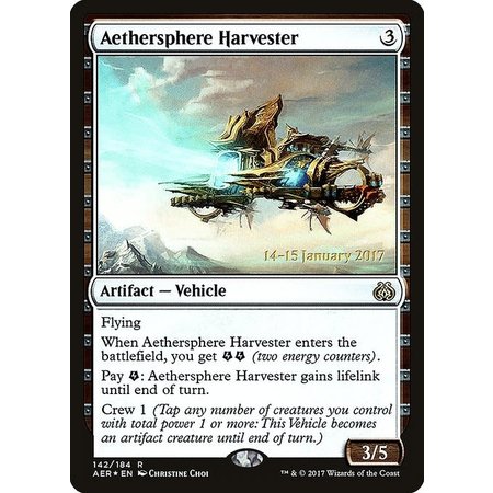 Aethersphere Harvester - Foil - Prerelease Promo