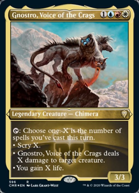 Gnostro, Voice of the Crags - Foil-Etched