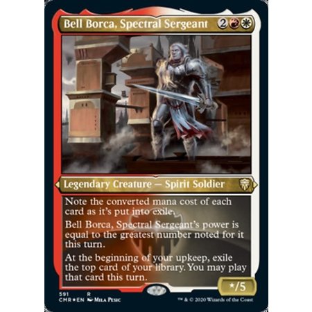 Bell Borca, Spectral Sergeant - Foil-Etched