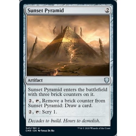 Sunset Pyramid - Foil