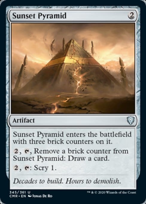 Sunset Pyramid - Foil