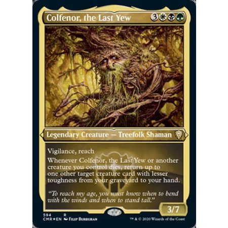 Colfenor, the Last Yew - Foil-Etched
