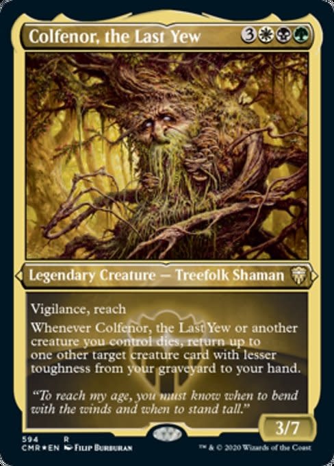 Colfenor, the Last Yew - Foil-Etched