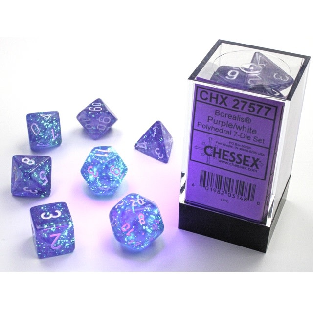 CHX 27577 Borealis Purple w/White Luminary