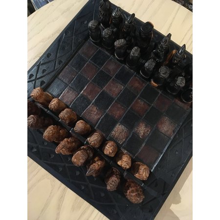 Chess - Tribal Kingdom Handcrafted Wooden Set