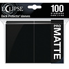 Ultra Pro - 66mm X 91mm - Eclipse Matte Sleeves - Jet Black 100 ct.