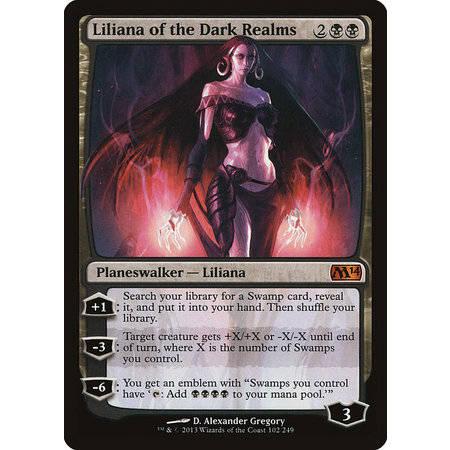 Liliana of the Dark Realms (Korean)