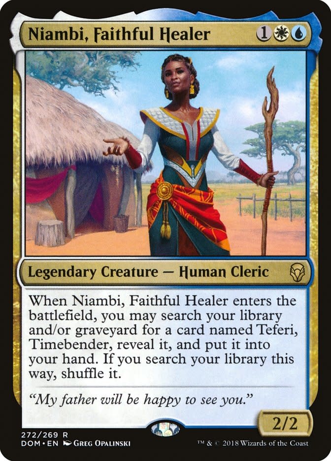 Niambi, Faithful Healer - Planeswalker Deck Exclusive