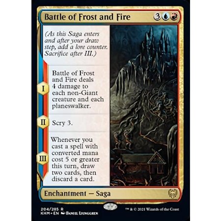 Battle of Frost and Fire - Foil