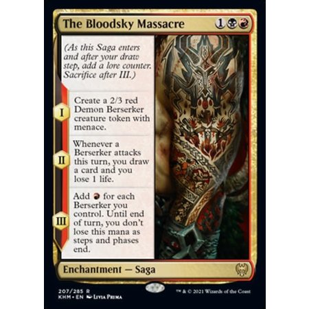 The Bloodsky Massacre - Foil