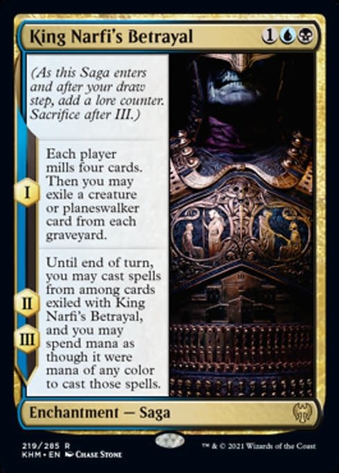 King Narfi's Betrayal - Foil