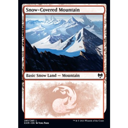 Snow-Covered Mountain (283) - Foil