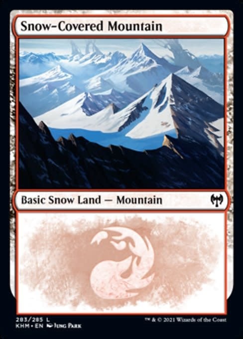 Snow-Covered Mountain (283) - Foil