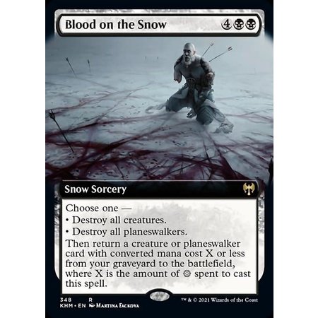 Blood on the Snow - Foil