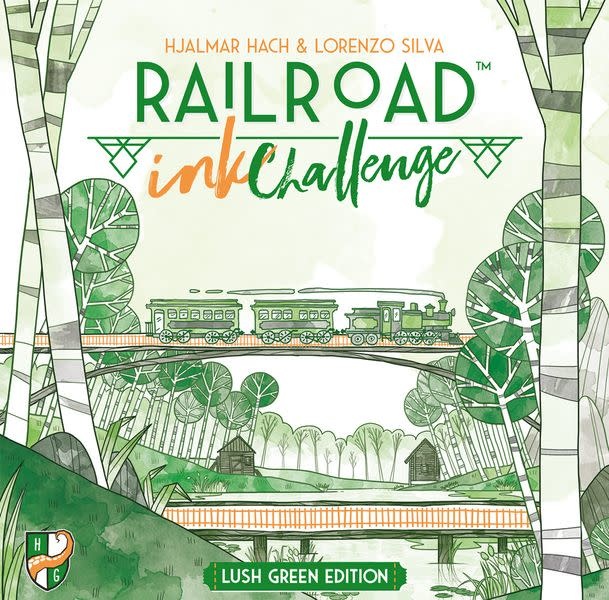 Railroad Ink Challenge: Lush Green Edition