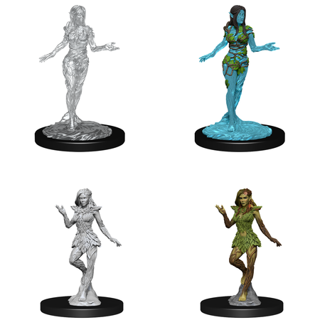 Pathfinder Battles Unpainted Minis - Nymph and Dryad
