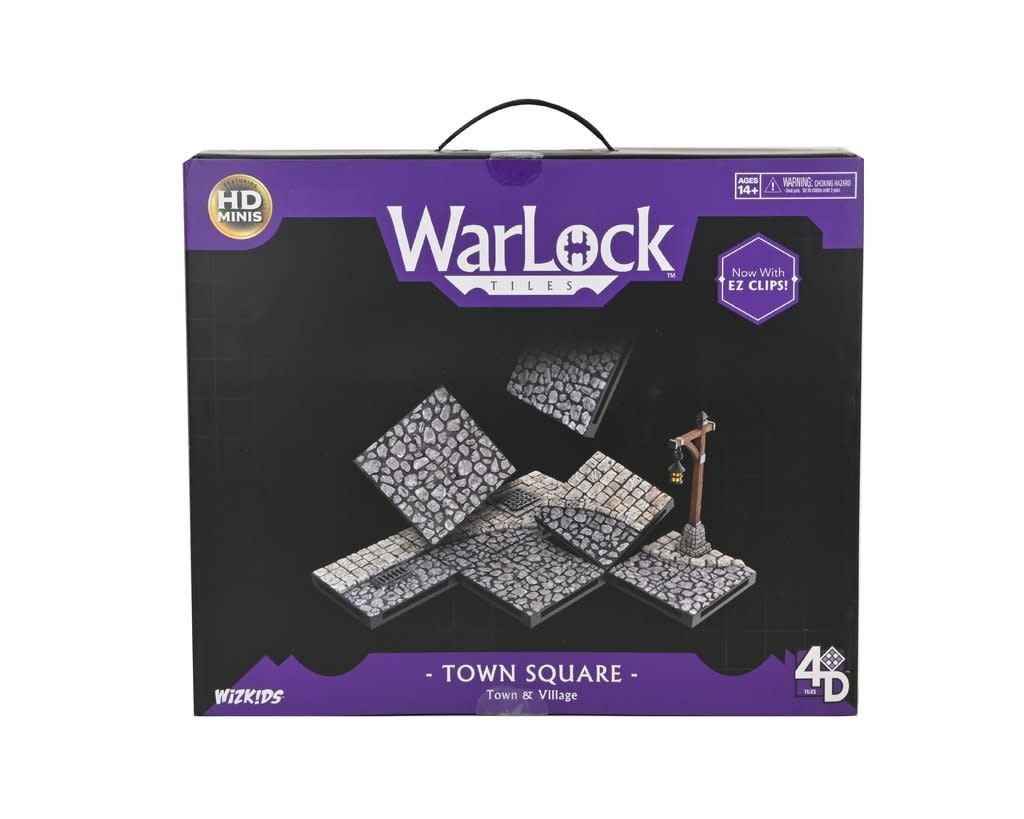 WarLock Tiles: Town  Square - Town & Village