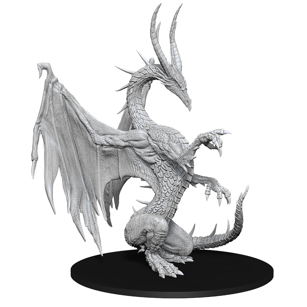 Pathfinder Battles Unpainted Minis - Blue Dragon