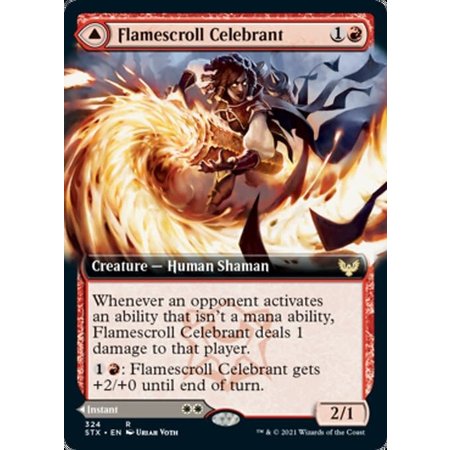 Flamescroll Celebrant - Foil