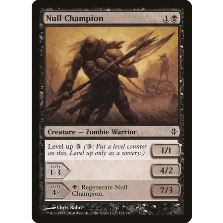 Null Champion - Foil