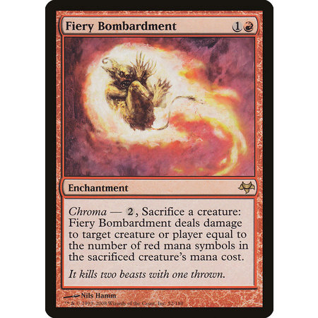 Fiery Bombardment