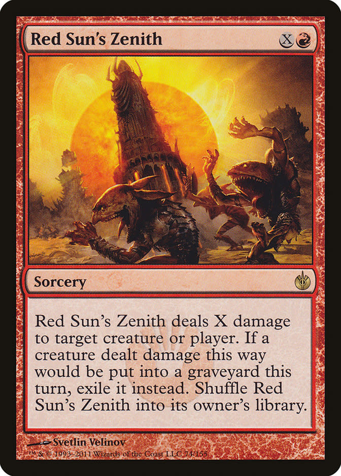 Red Sun's Zenith - Foil