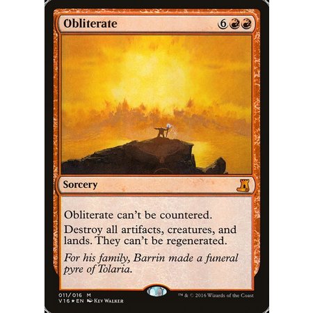 Obliterate - Foil