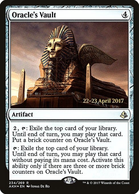 Oracle's Vault - Foil - Prerelease Promo