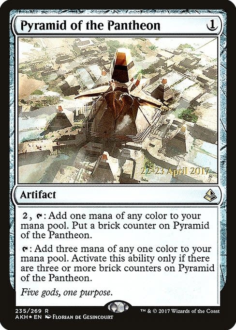 Pyramid of the Pantheon - Foil - Prerelease Promo