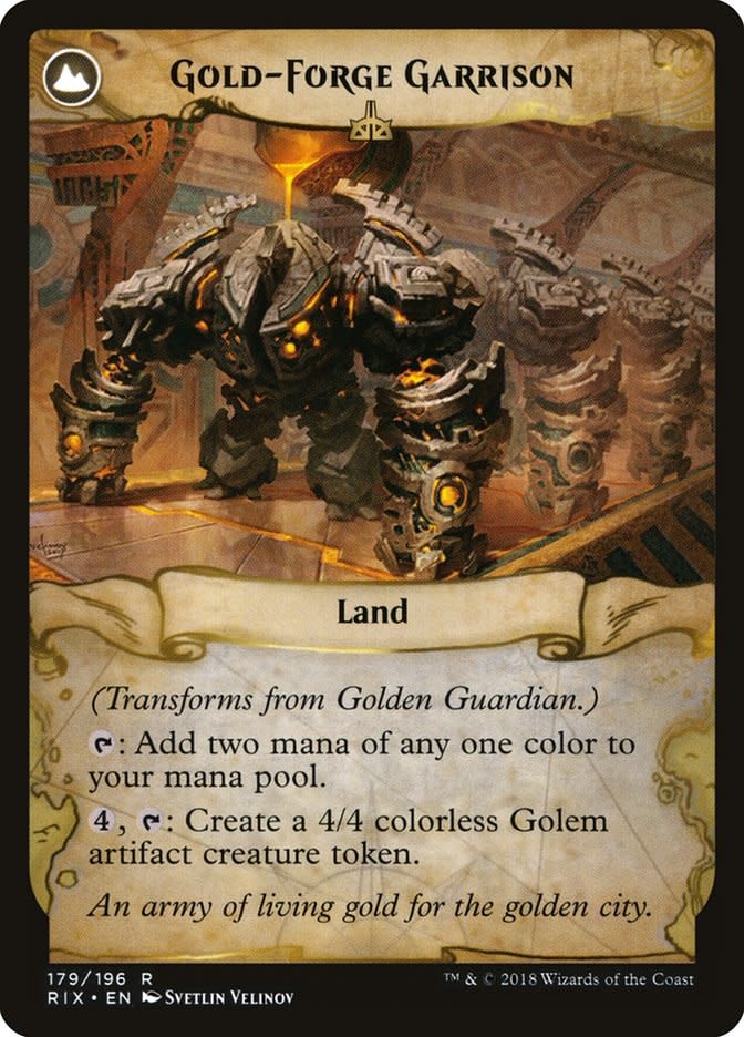 Golden Guardian // Gold-Forge Garrison