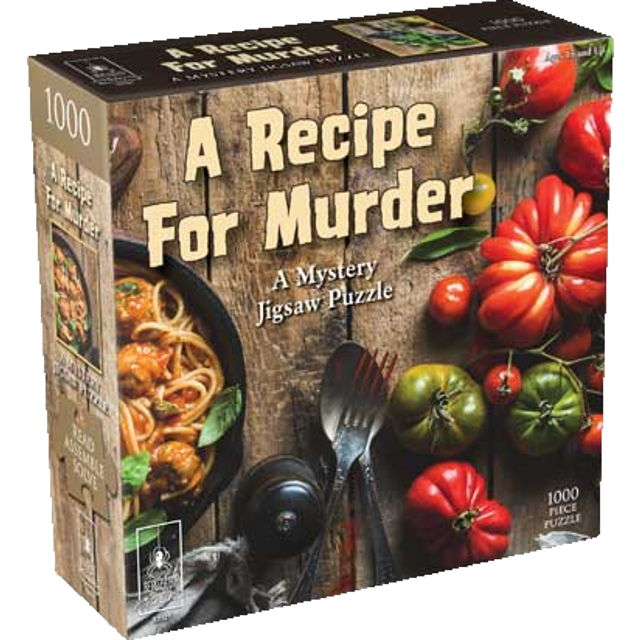 Mystery Puzzle - A Recipe For Murder