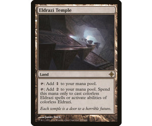 エルドラージの寺院/ Eldrazi Temple mtg foil Eldrazi Temple - Foil - Rain City Games