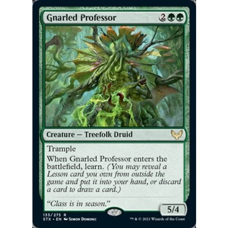 Gnarled Professor