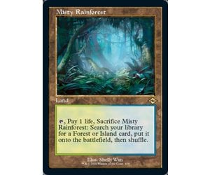 Misty Rainforest - Foil, Card Games -  Canada