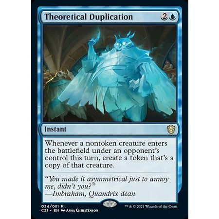 Theoretical Duplication