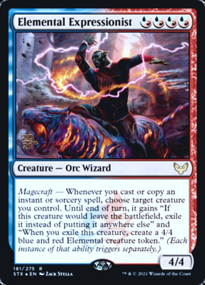 Elemental Expressionist - Foil - Prerelease Promo